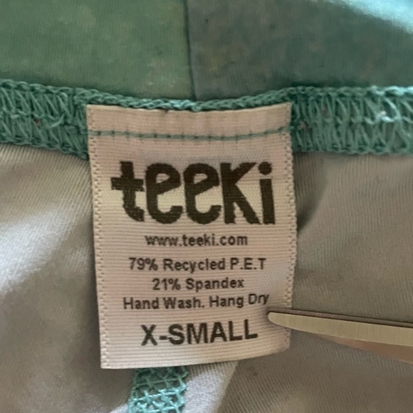 Teeki Tarot Magick Hot Pant Feather Leggings XS - Picture 6 of 15